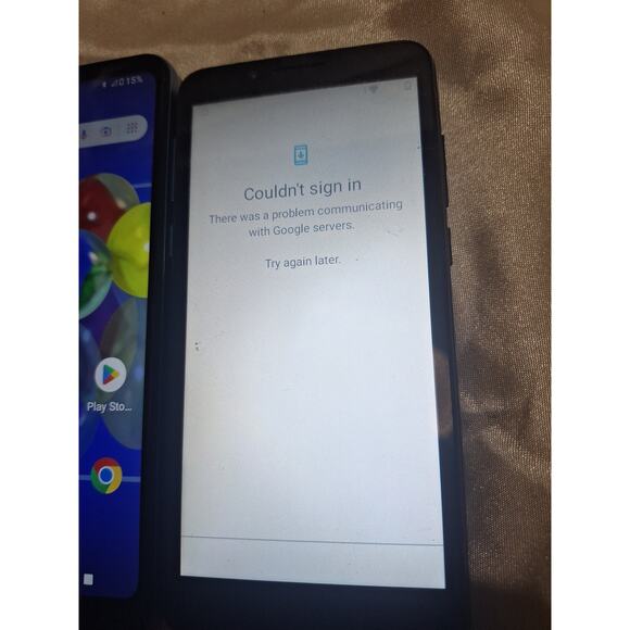 Lot of 3 Android Smartphones – Mixed Brands – All Power On & Hold Charge - Picture 4 of 10